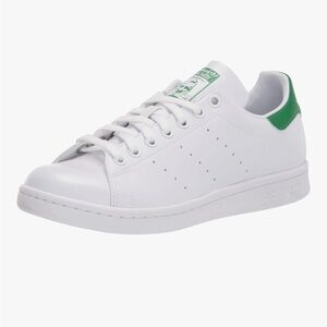 Adidas Stan Smith Classic White and Green Tennis Shoes Sneakers - Sz 8.5